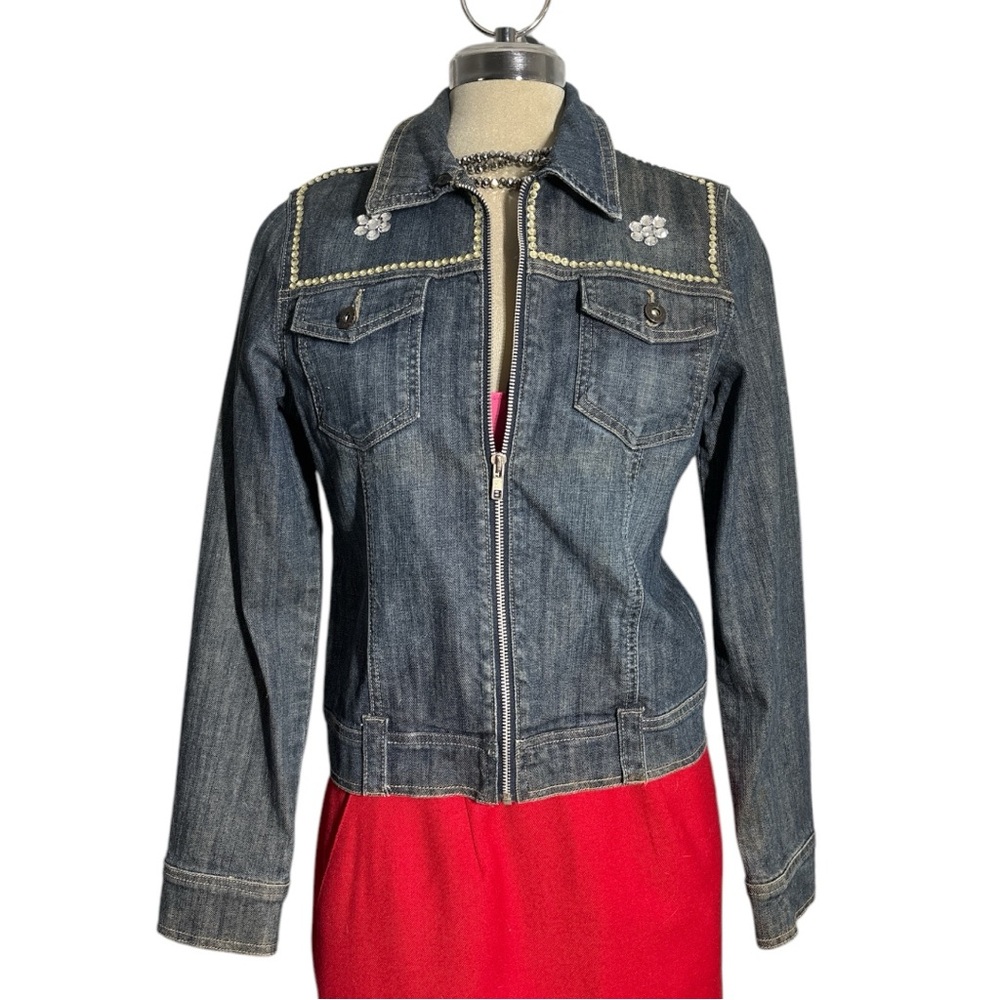 Embellished Denim Jacket - Picture 3 of 13